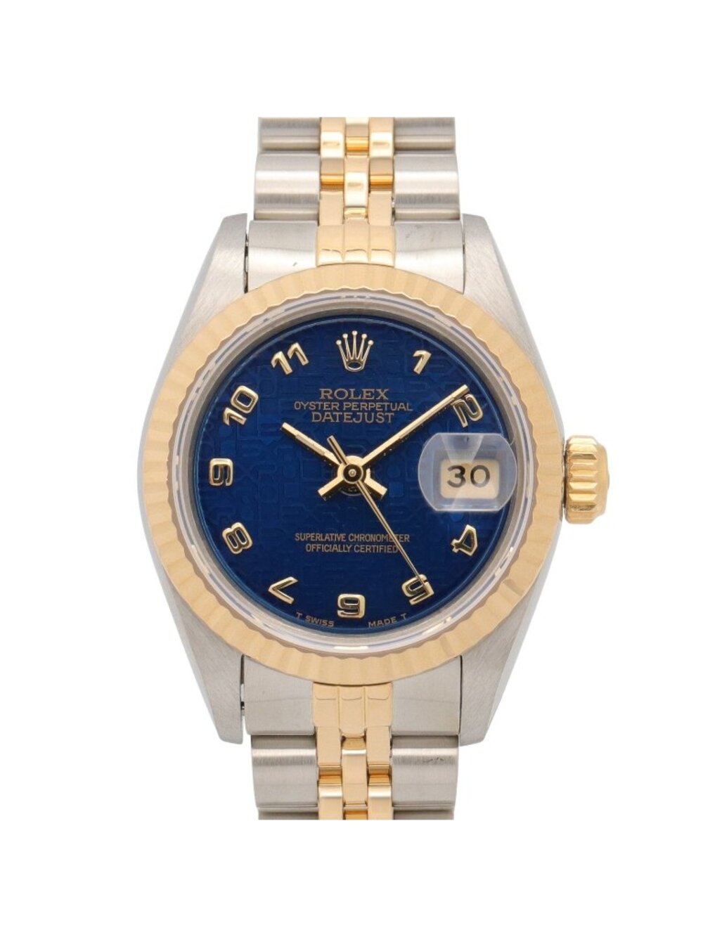 Rolex Watch Datejust BL Precon AR 18k Stainless Steel